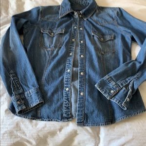 GAP fitted Jean shirt